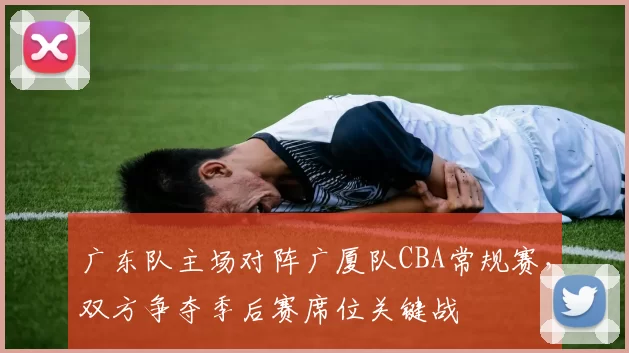 广东队主场对阵广厦队CBA常规赛，双方争夺季后赛席位关键战